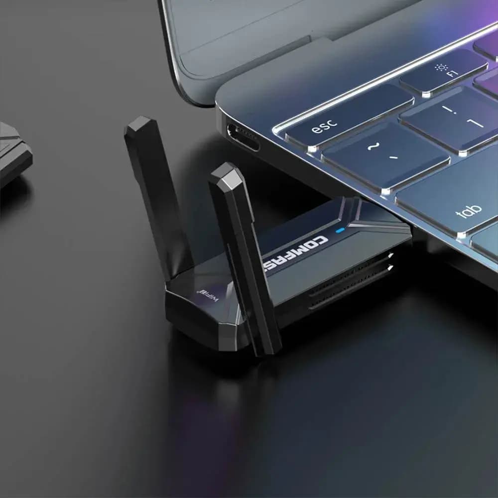 Clé WiFi 7 USB  6500 Mbps tri-bande – Comfast CF-983BE