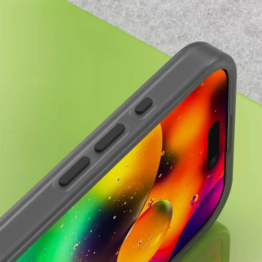 Coque MagSafe bi-matière iPhone 17 - PROTECT MF-006 Noir