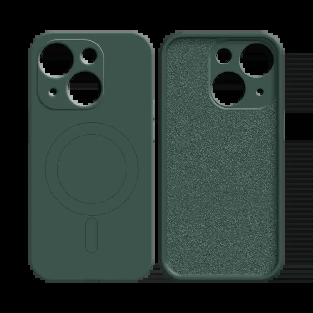 Coque de Protection PROTECT IZ001 pour Apple iPhone 13 Mini MagSafe Vert Foncé