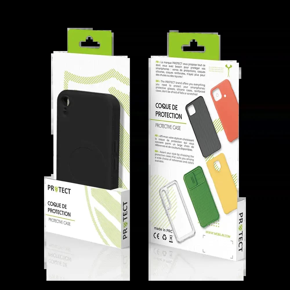 Coque de Protection PROTECT IZ001 pour Apple iPhone XR MagSafe Noir