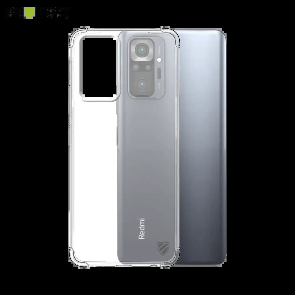 Coque antichoc renforcée transparente – Xiaomi Redmi Note 10 Pro 4G – silicone PROTECT