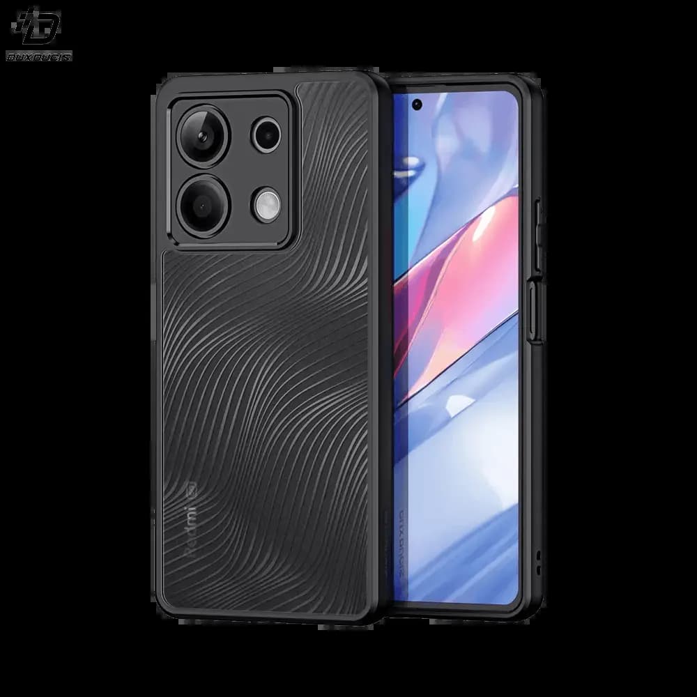 Coque Xiaomi Redmi Note 13 5G anti-chocs finition mate - Dux Ducis Aimo Noir