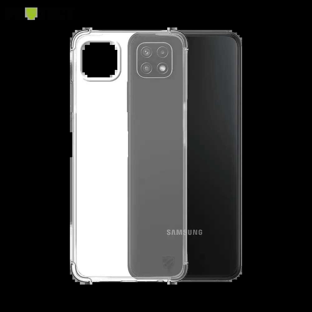 Coque antichoc renforcée transparente Samsung Galaxy A22 5G - silicone PROTECT