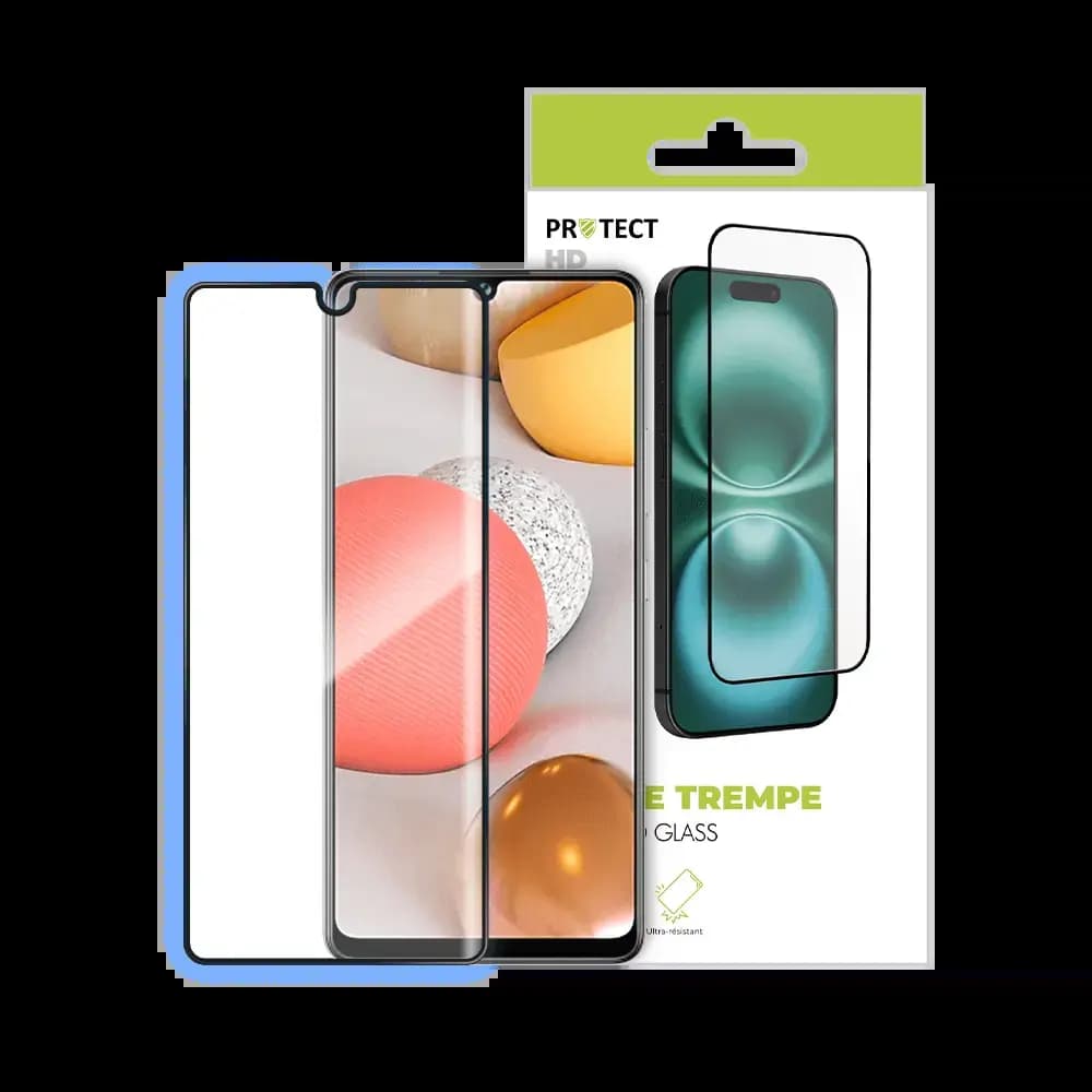 Verre trempé HD Samsung Galaxy A42 5G protection écran 9H - PROTECT Transparent - Vue 2