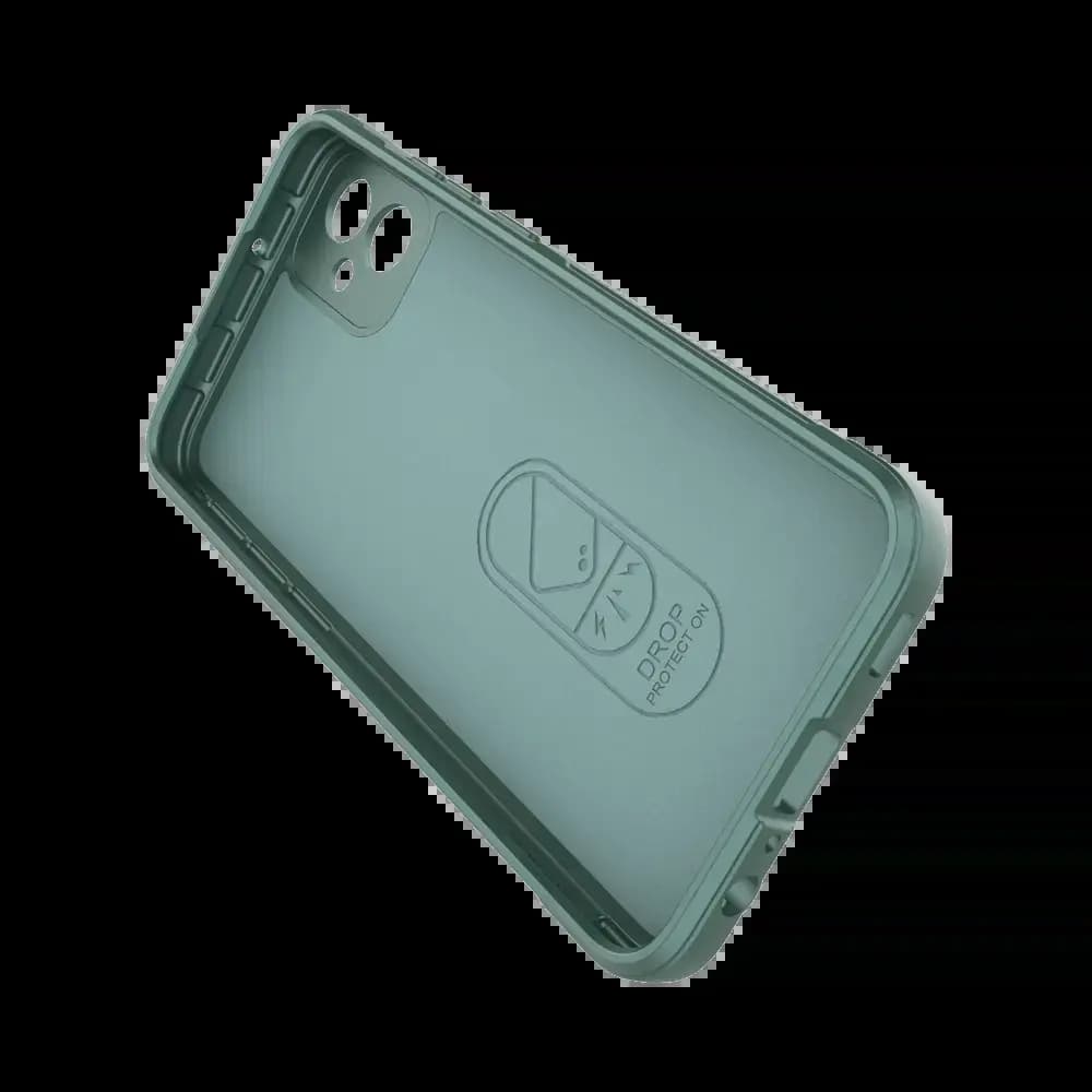 Coque de protection antichoc renforcée Samsung Galaxy A04e - PROTECT IX008 Vert Foncé - Vue 4