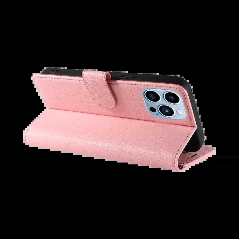Housse folio anti-RFID iPhone 11 Pro Max – PROTECT IP011 Rose - Vue 2