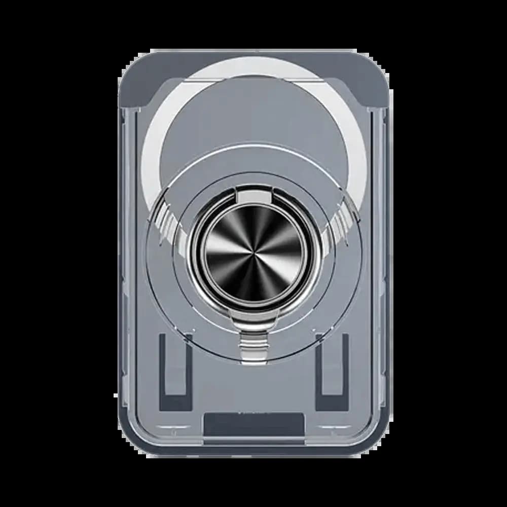 Porte-cartes MagSafe avec support anneau - Transparent