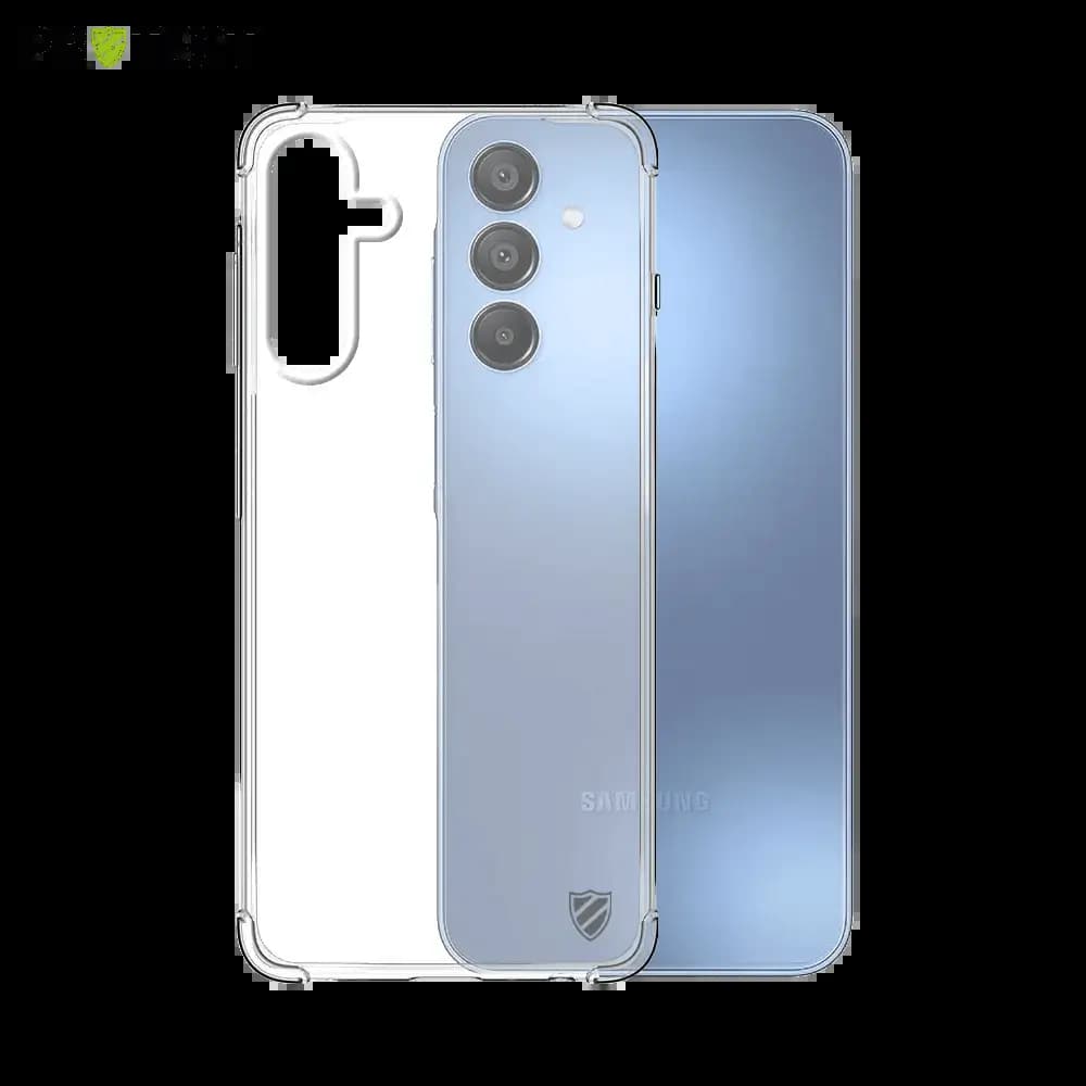 Coque antichoc renforcée silicone Samsung Galaxy A16 PROTECT - Transparent