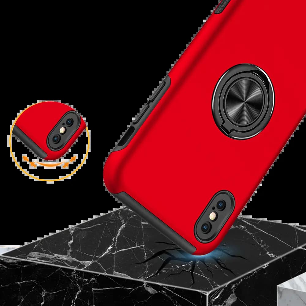 Coque de Protection PROTECT IE013 pour Apple iPhone XS Max Rouge