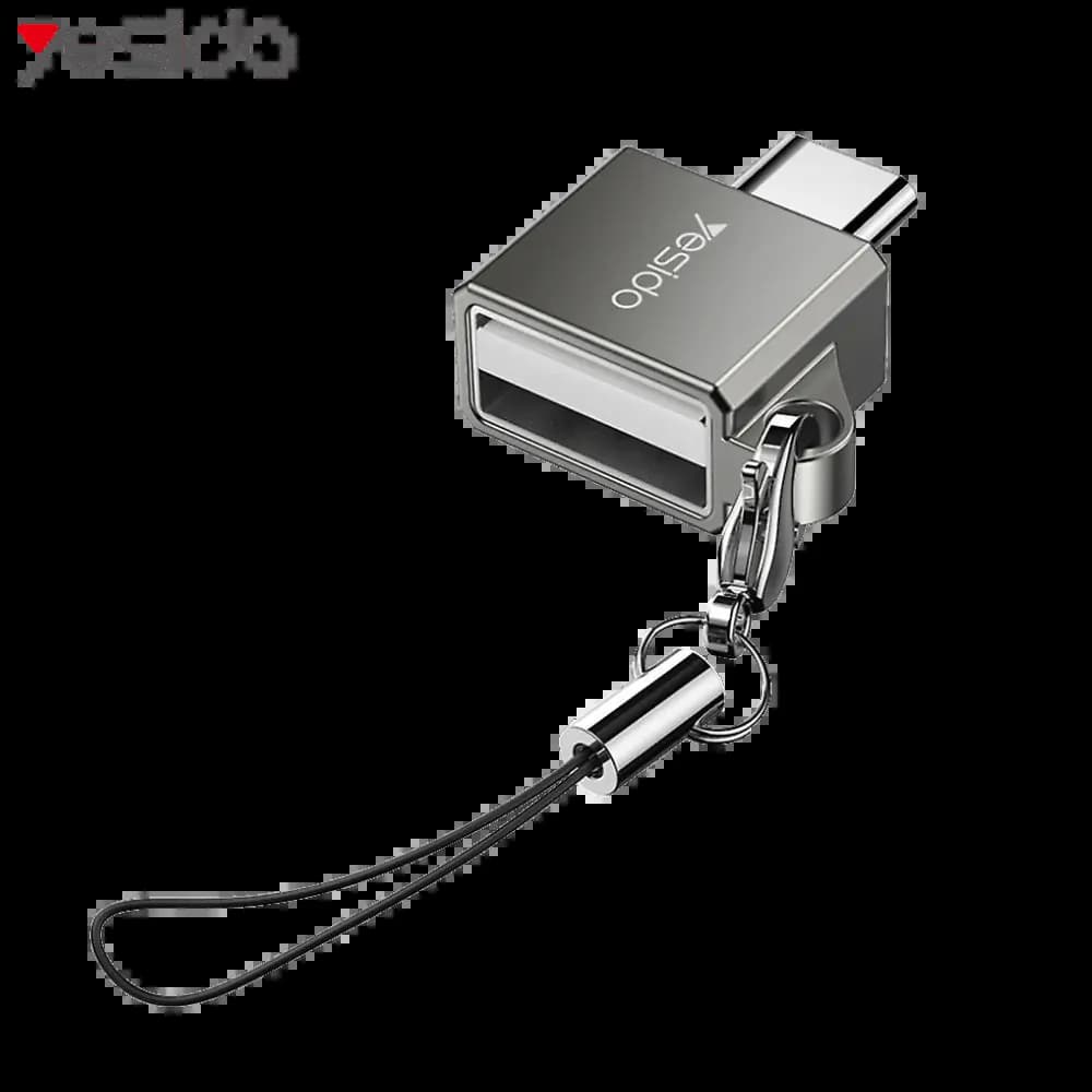 Adaptateur OTG USB femelle vers USB-C mâle - Yesido GS08