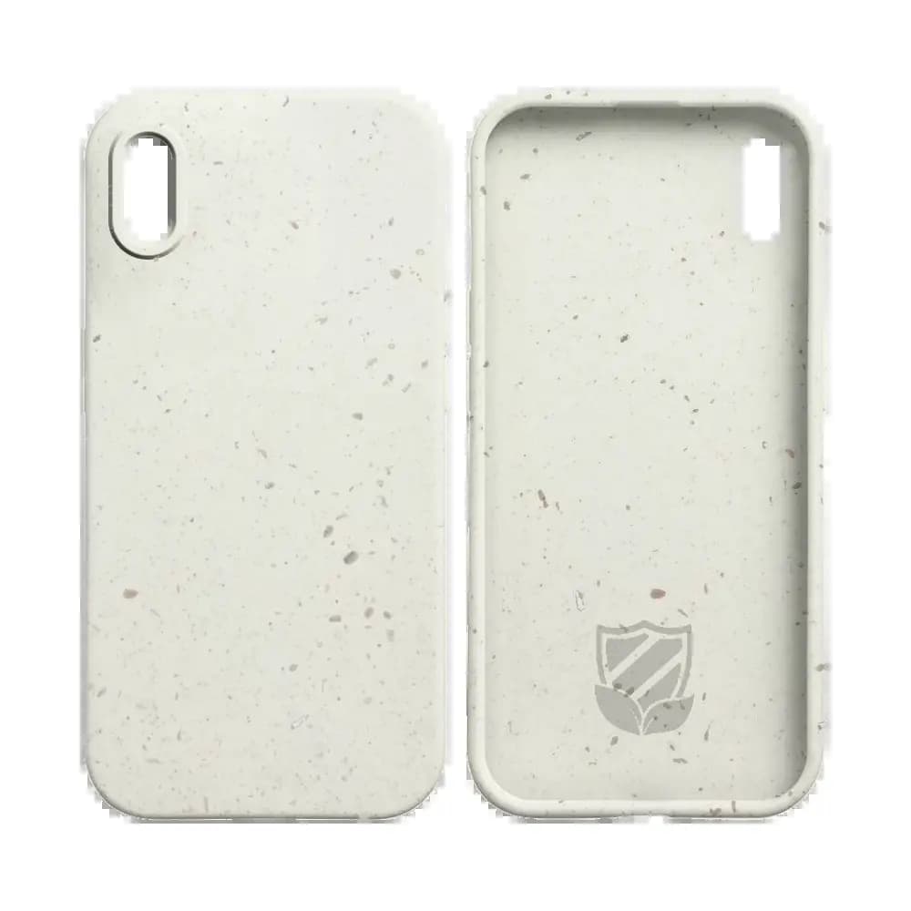 Coque bio iPhone XS Max - PROTECT Blanc