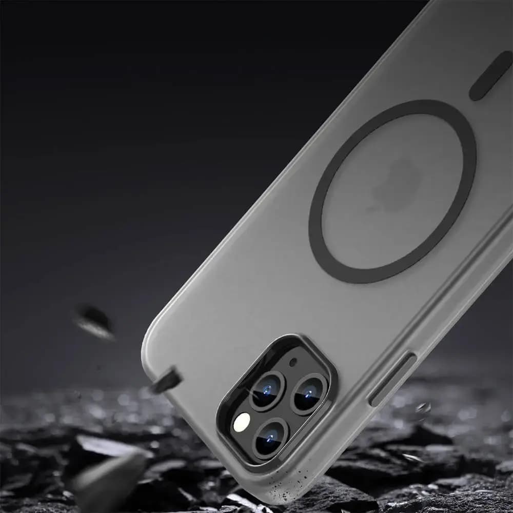Coque MagSafe bi-matière iPhone 11 Pro - PROTECT MF-006 Noir