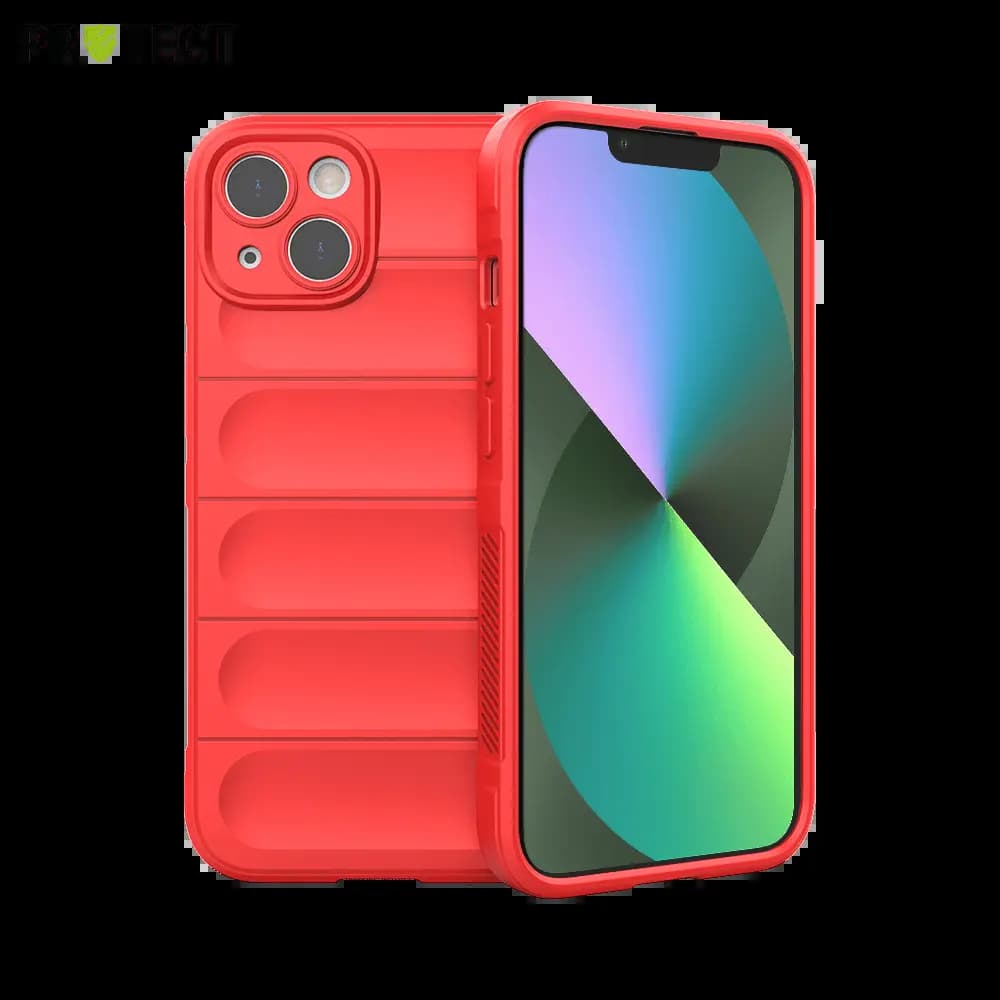 Coque de protection antichoc renforcée iPhone 13 - PROTECT IX008 Rouge