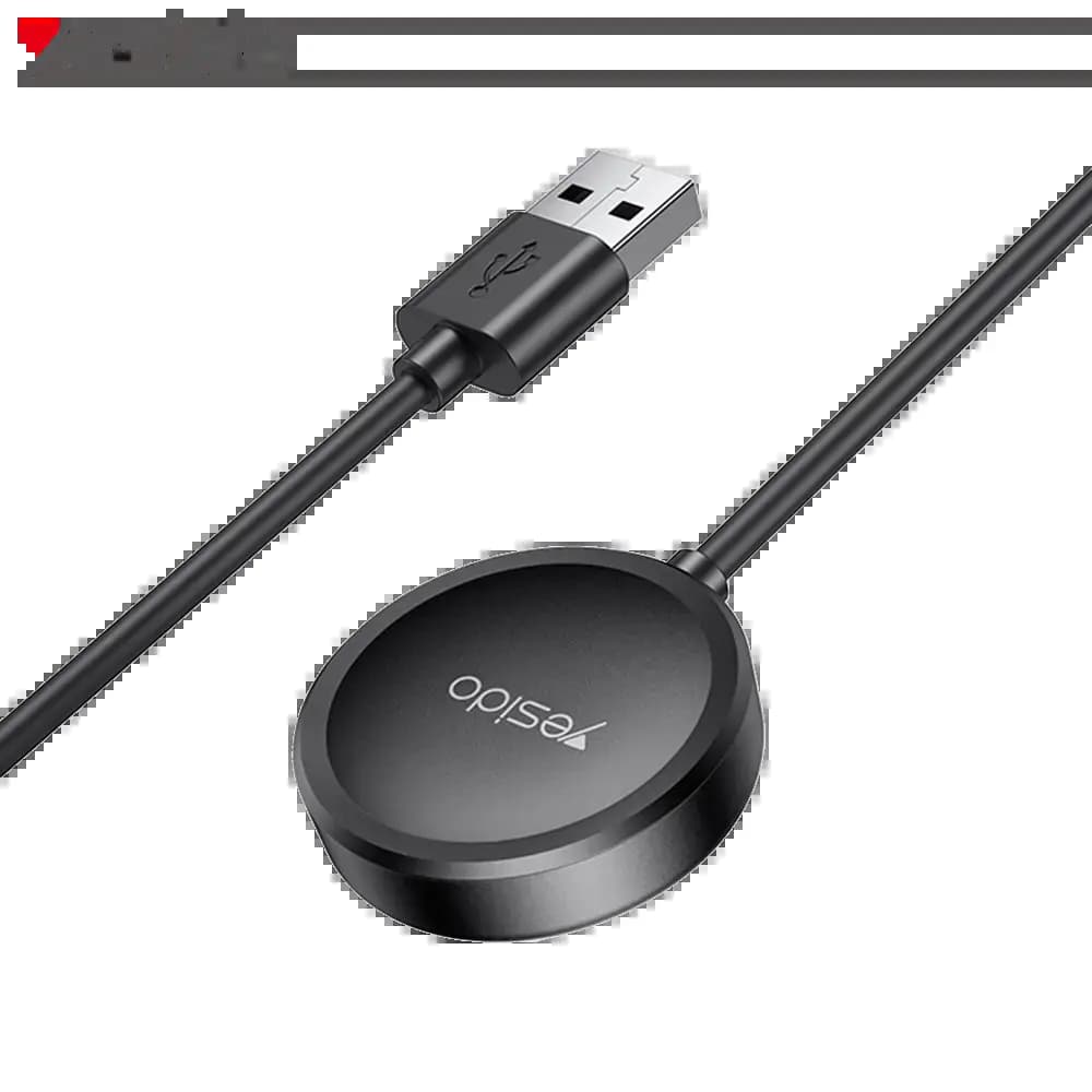 Pad de Charge à Induction Yesido pour Galaxy Watch Noir