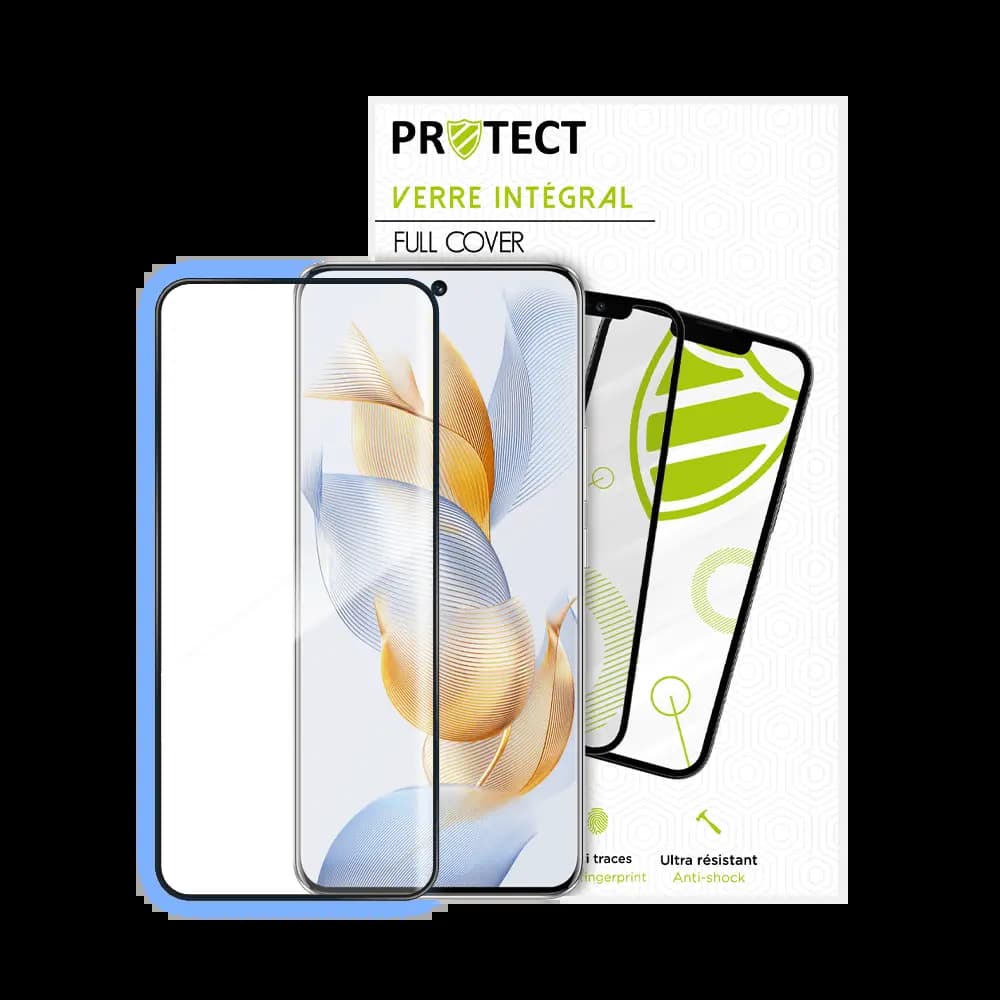 Verre trempé intégral Honor 90 5G protection écran 9H - PROTECT Noir