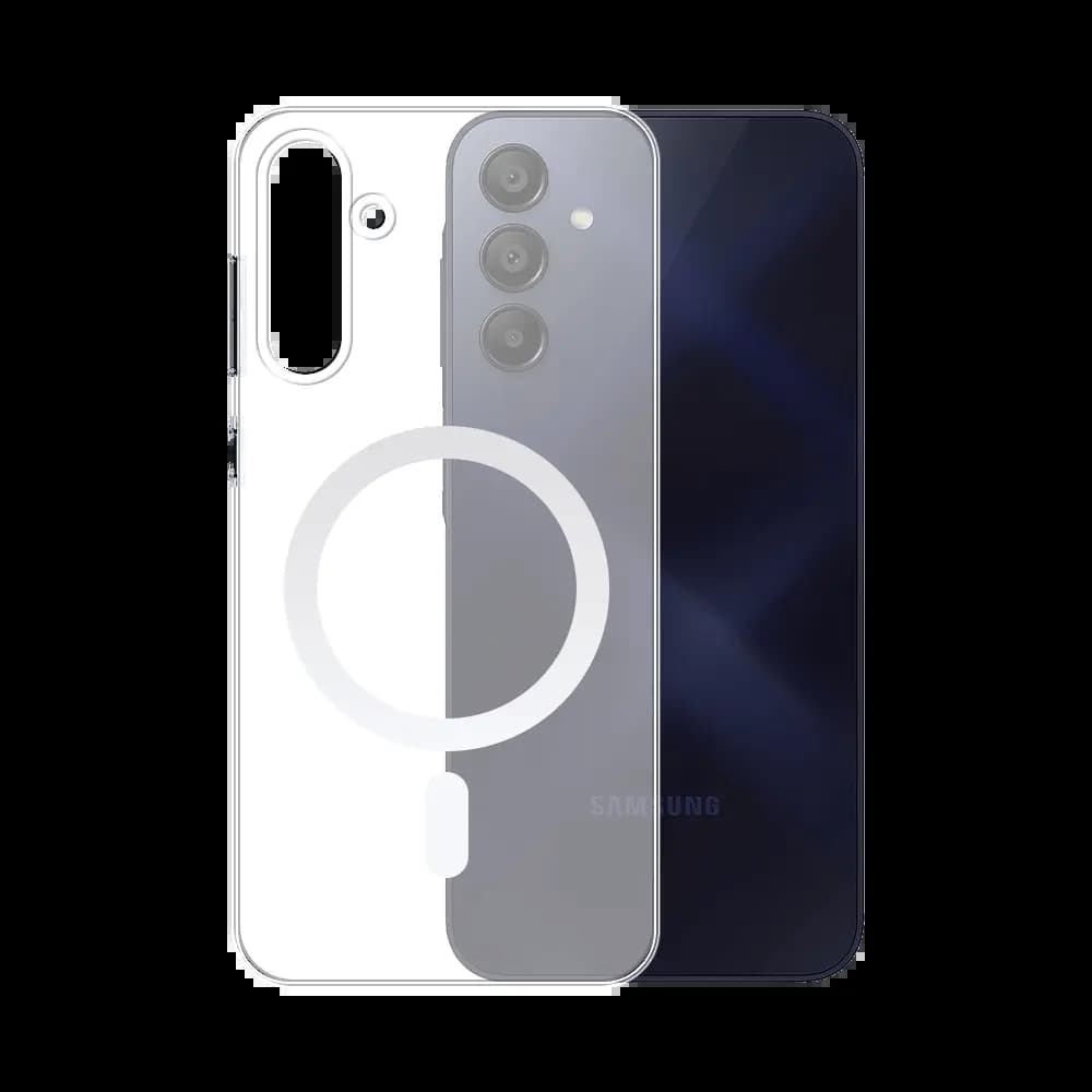 Coque MagSafe silicone transparente Samsung Galaxy A15 5G