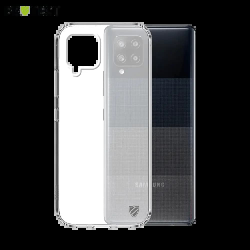 Coque Silicone PROTECT pour Samsung Galaxy A42 5G Transparent