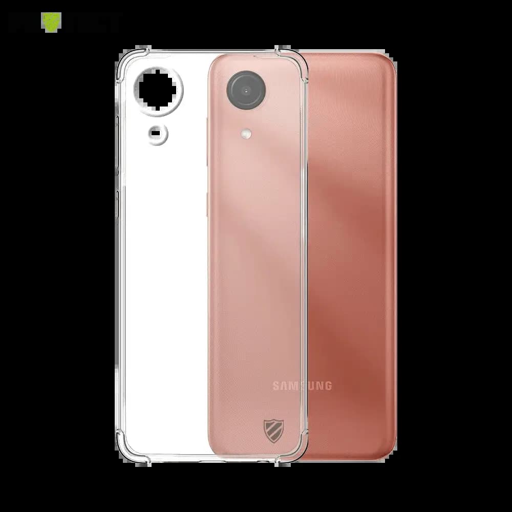 Coque antichoc renforcée Samsung Galaxy A03 Core PROTECT - Transparent