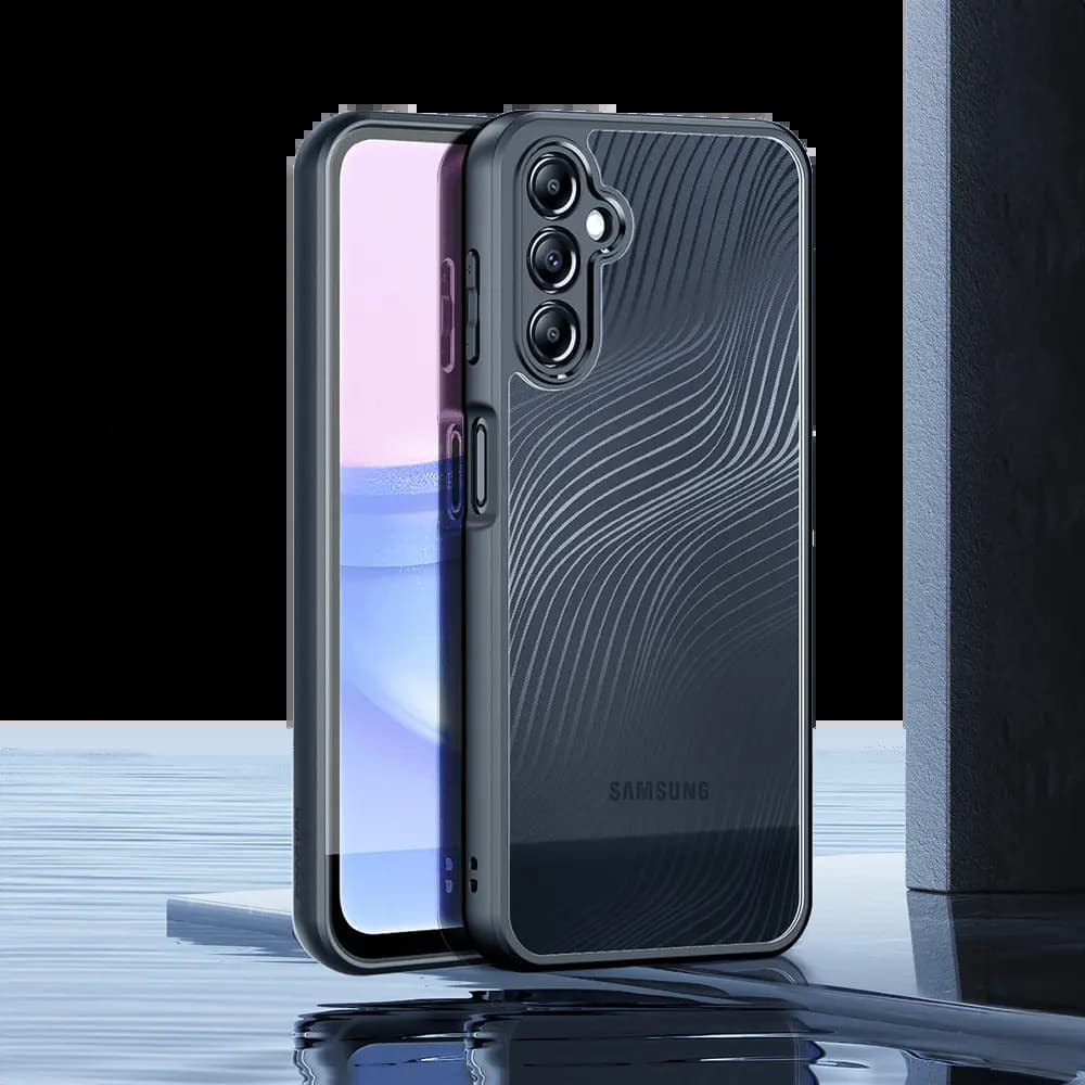 Coque Samsung Galaxy A15 5G anti-chocs finition mate - Dux Ducis Aimo Noir