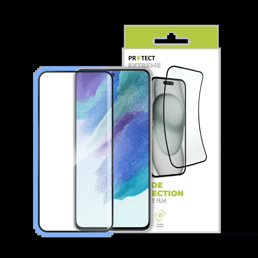 Film de protection extrême Samsung Galaxy S21 FE - PROTECT Transparent - Vue 3