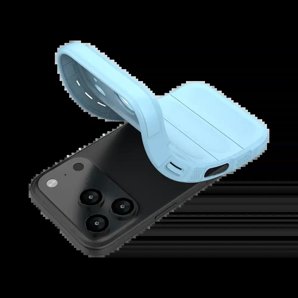 Coque de protection iPhone 17 Pro antichoc renforcée - PROTECT IX008 Bleu Clair