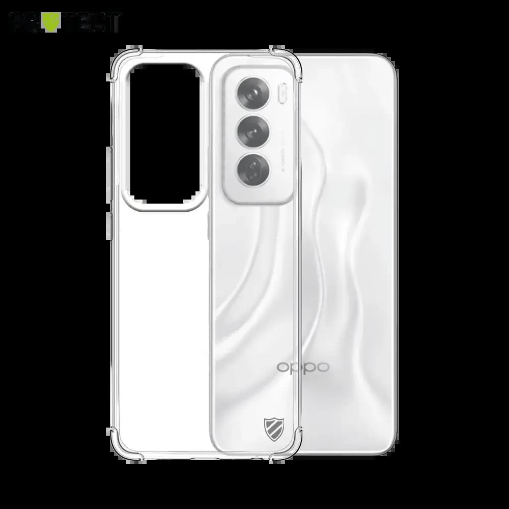 Coque antichoc renforcée transparente OPPO Reno12 5G - silicone PROTECT