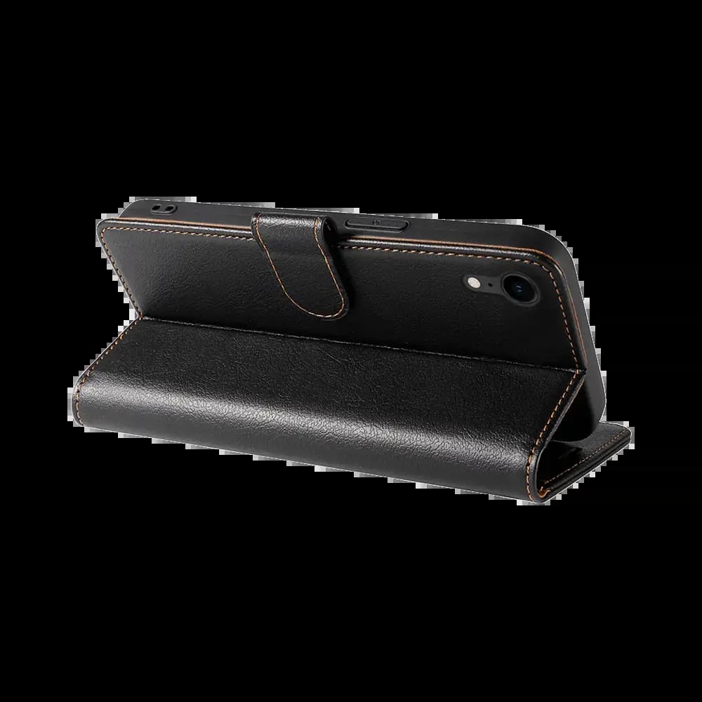 Housse folio anti-RFID iPhone XR – PROTECT IP011 Noir - Vue 4