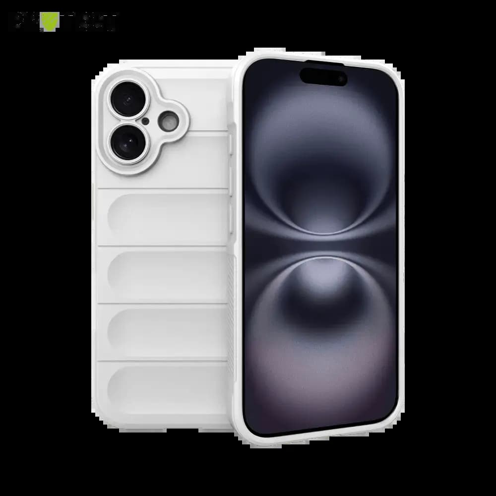 Coque de protection iPhone 16 antichoc renforcée - PROTECT IX008 Blanc