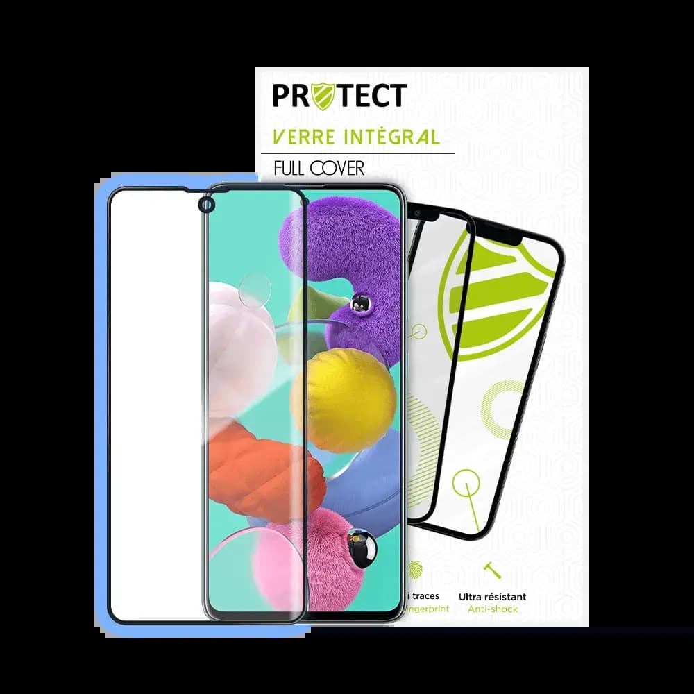 Verre trempé Samsung Galaxy A51 / S20 FE 5G / S20 FE 4G protection écran 9H - PROTECT Noir
