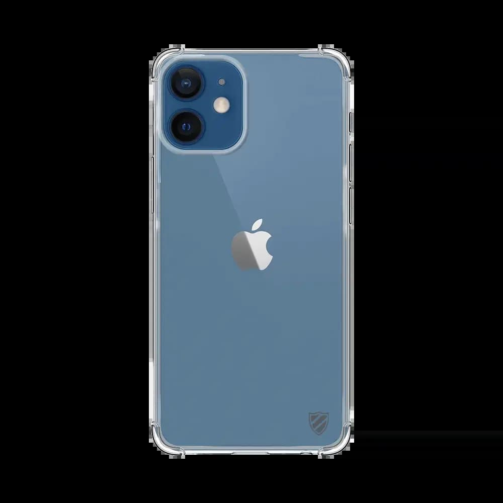 Coque antichoc renforcée transparente iPhone 12 mini - silicone PROTECT