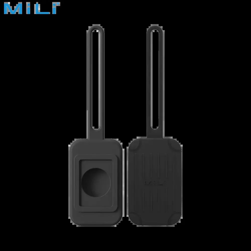 Traceur GPS Bagage MILI MiTag pour iOS Apple Find My - étiquette de voyage intégrée Noir