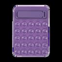 Support Ventouse Silicone avec Pied Intégré Violet - Variante 3
