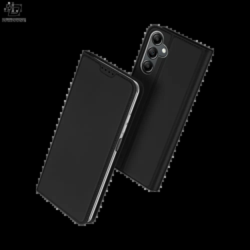 Housse folio Samsung Galaxy A25 5G porte-carte - Dux Ducis Skin Pro Noir