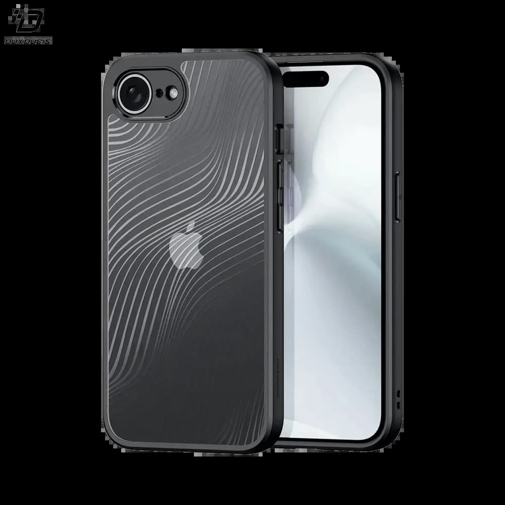 Coque de protection iPhone 16e / iPhone 17e anti-chocs finition mate - Dux Ducis Aimo Noir