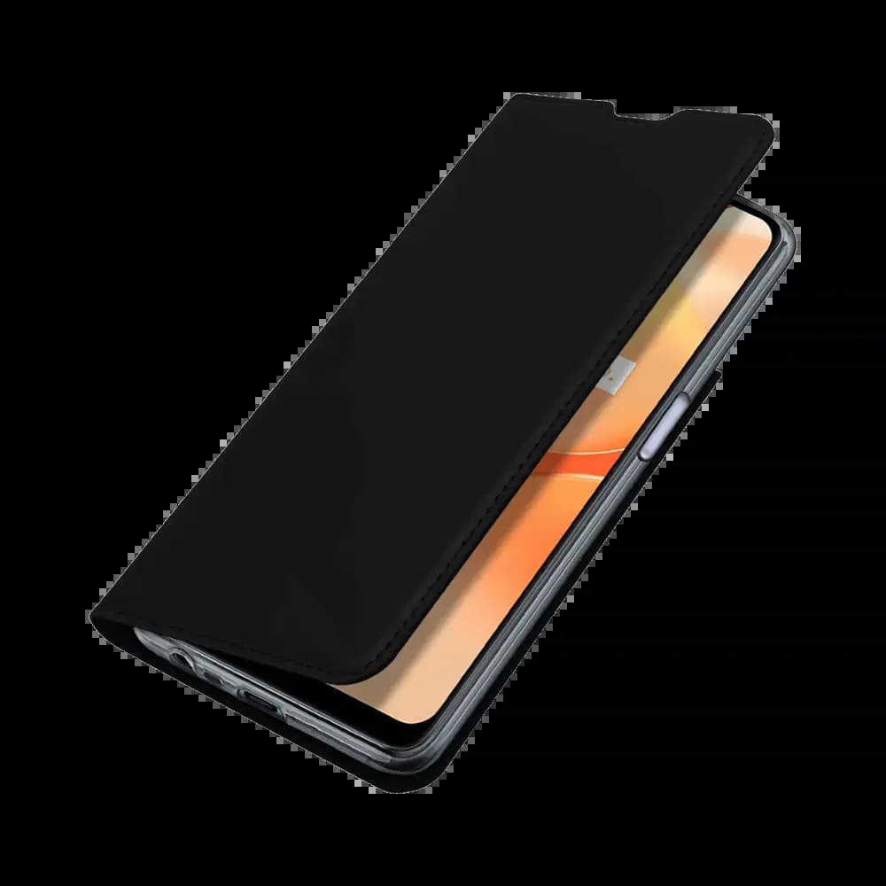 Housse folio Realme C31 porte-carte - Dux Ducis Skin Pro Noir