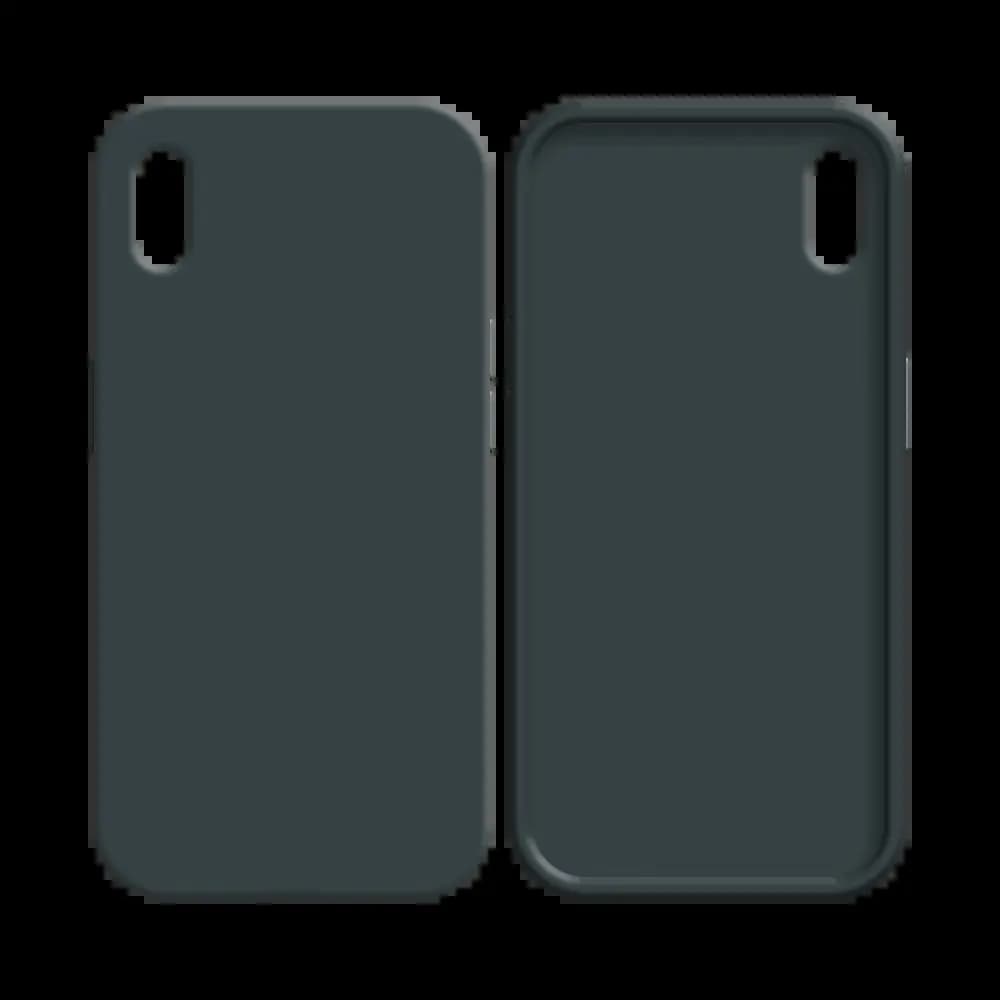 Coque silicone iPhone X / XS - Noir