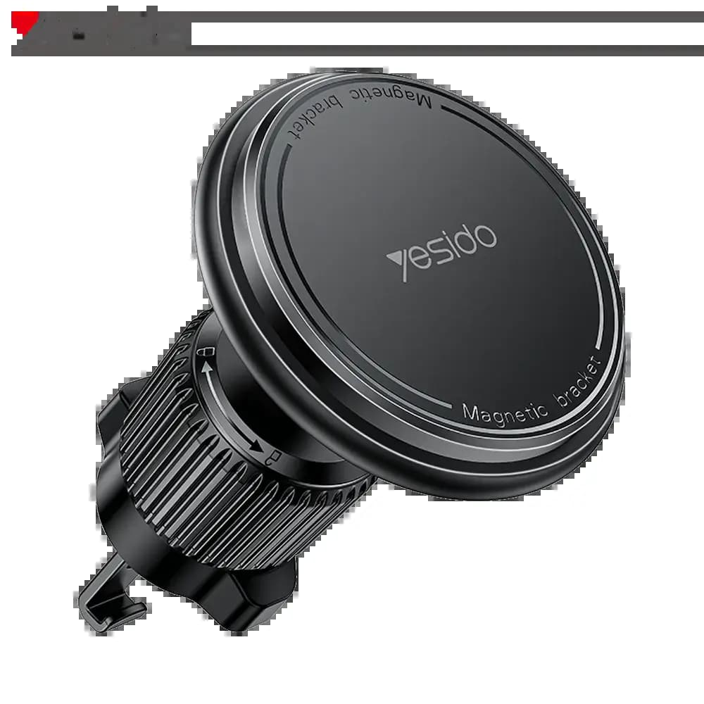 Support smartphone magnétique pour voiture Yesido C252 Noir