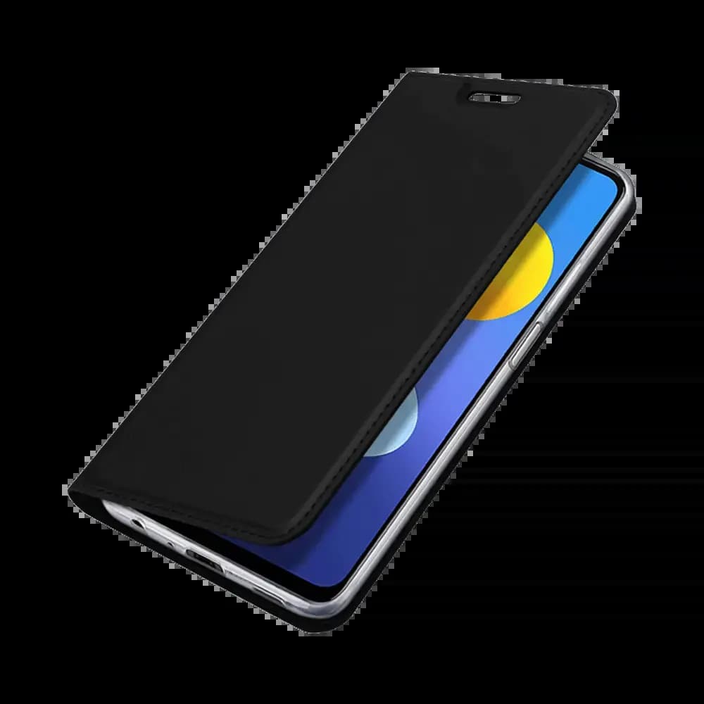 Housse folio Vivo Y72 5G porte-carte - Dux Ducis Skin Pro Noir