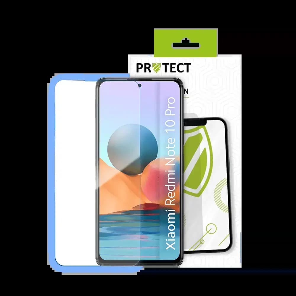Verre trempé Xiaomi Redmi Note 10 Pro 4G protection écran 9H - PROTECT Transparent - Vue 2