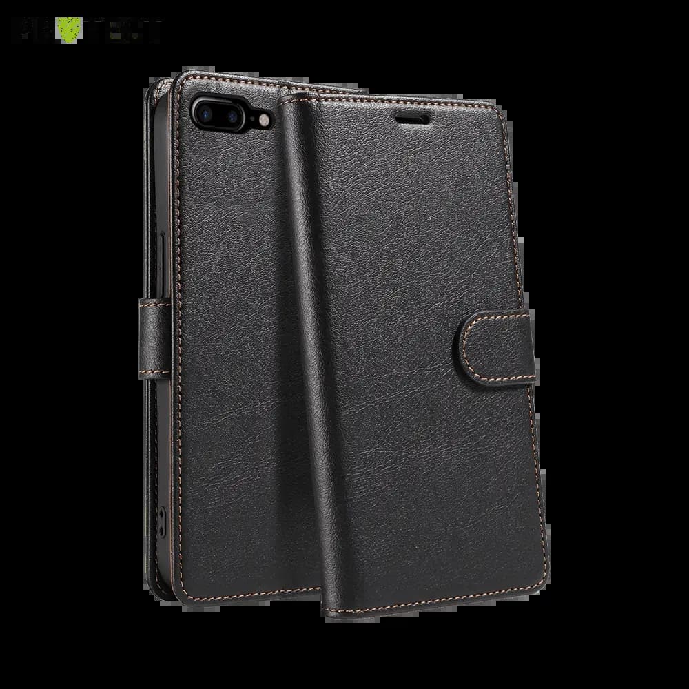 Housse folio anti-RFID iPhone 7 Plus / 8 Plus – PROTECT IP011 Noir