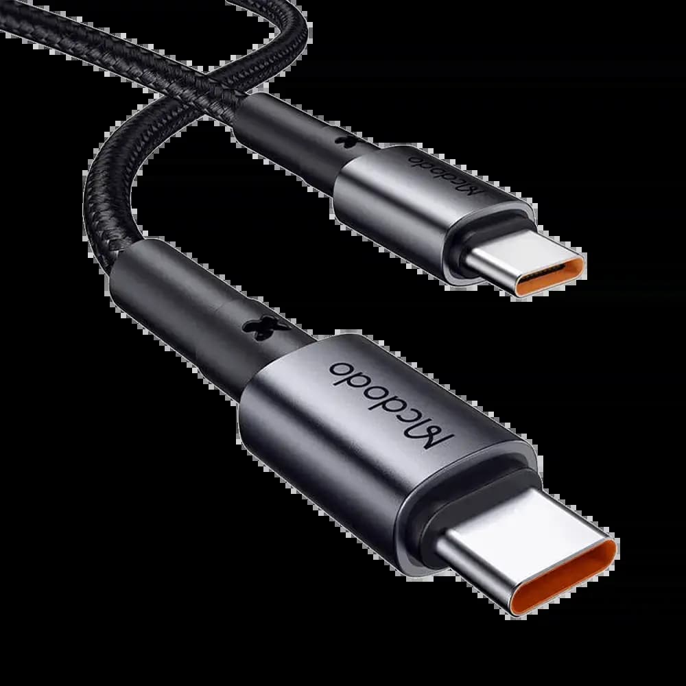 Chargeur allume-cigare 30W charge rapide avec Câble USB-C 1.2m - Mcdodo CC-7493 Noir