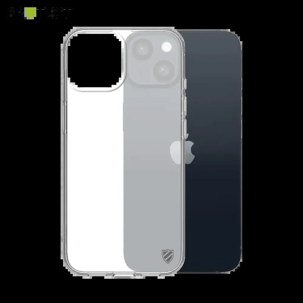 Coque silicone iPhone 14 - PROTECT Transparent