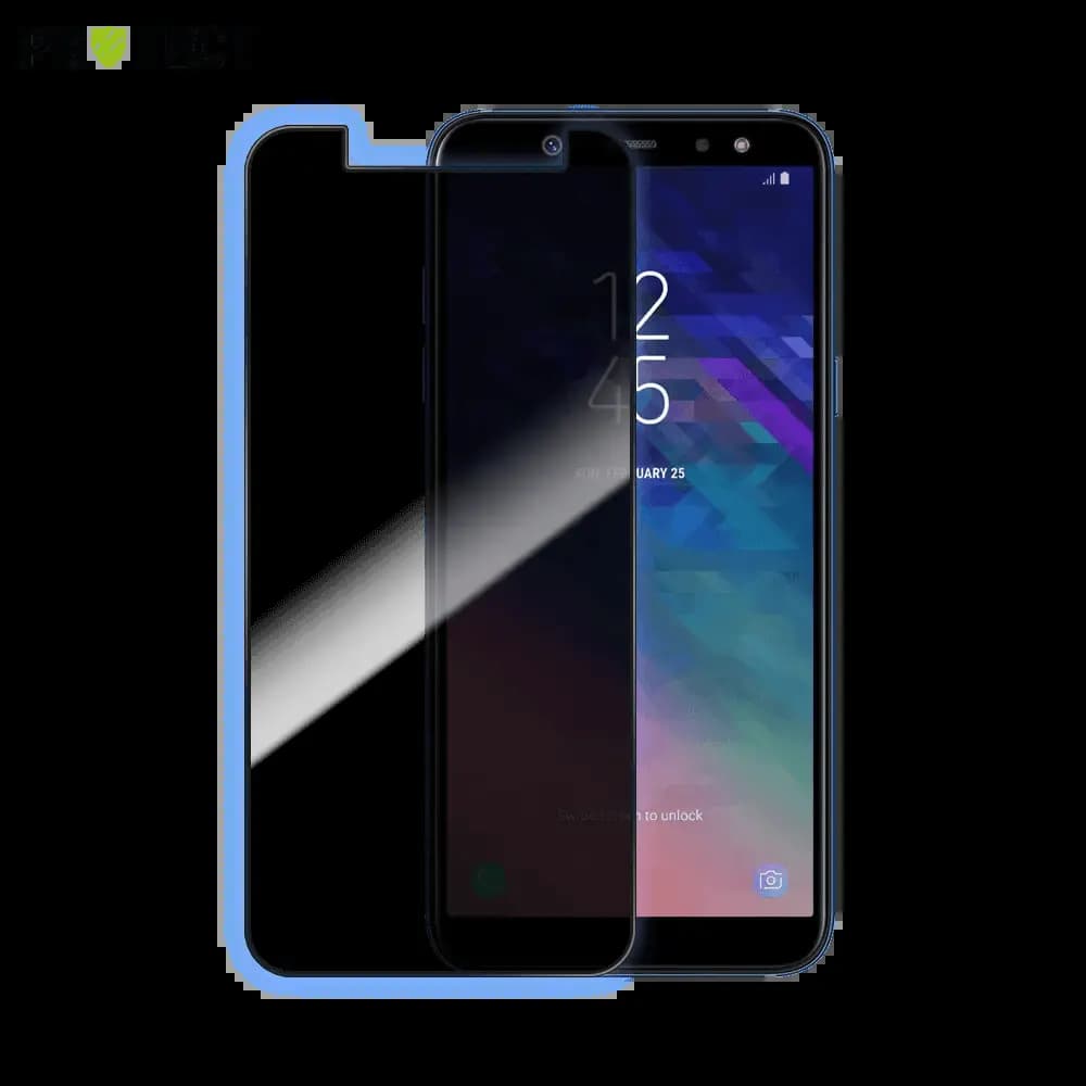 Verre trempé anti-espions Samsung Galaxy A6 2018 protection écran 9H - PROTECT Transparent