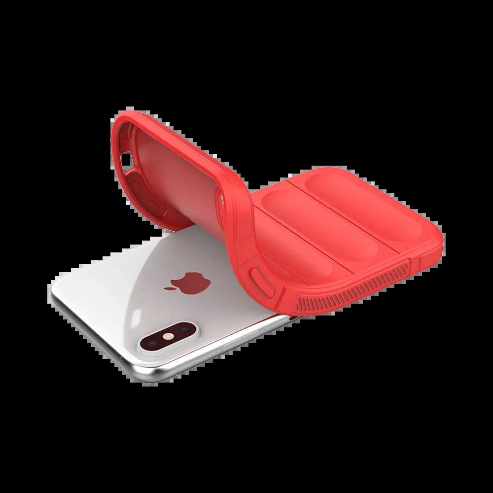 Coque de protection antichoc renforcée iPhone XS Max - PROTECT IX008 Rouge - Vue 3