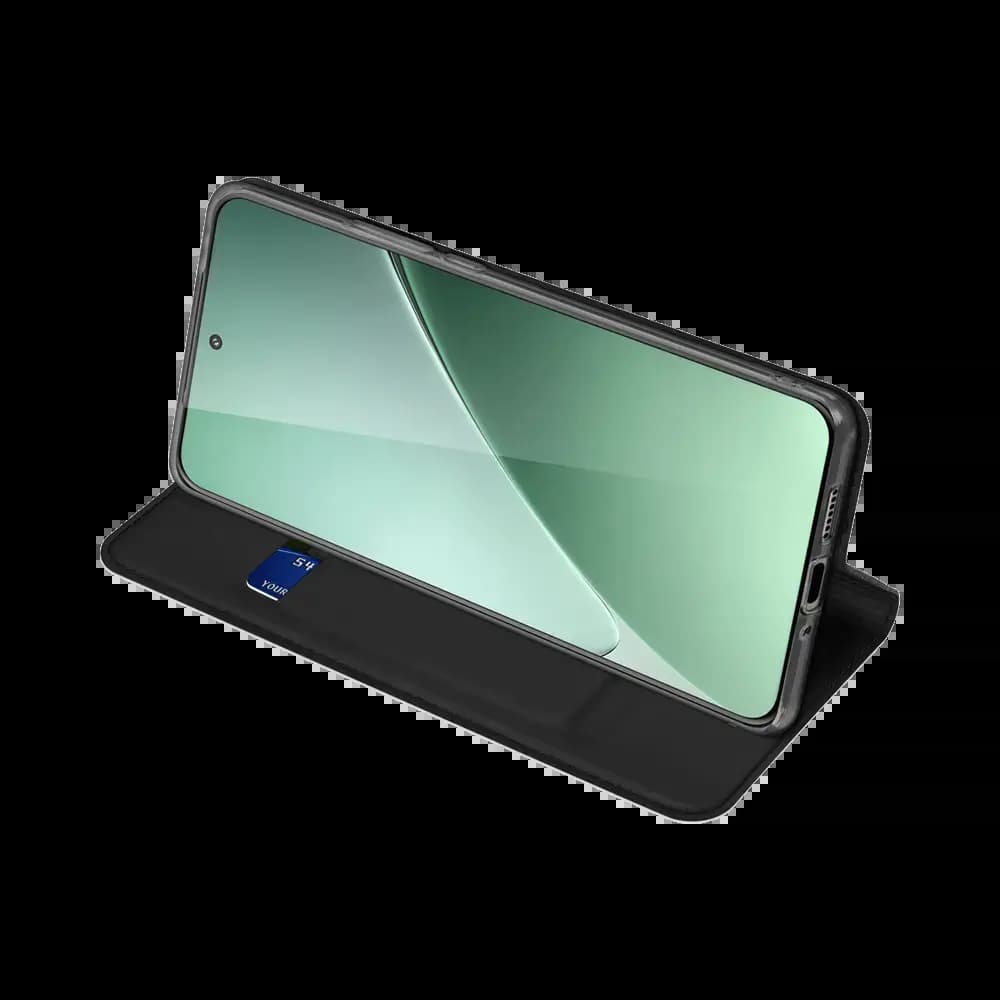 Housse folio Xiaomi 15 Pro porte-carte - Dux Ducis Skin Pro Bleu