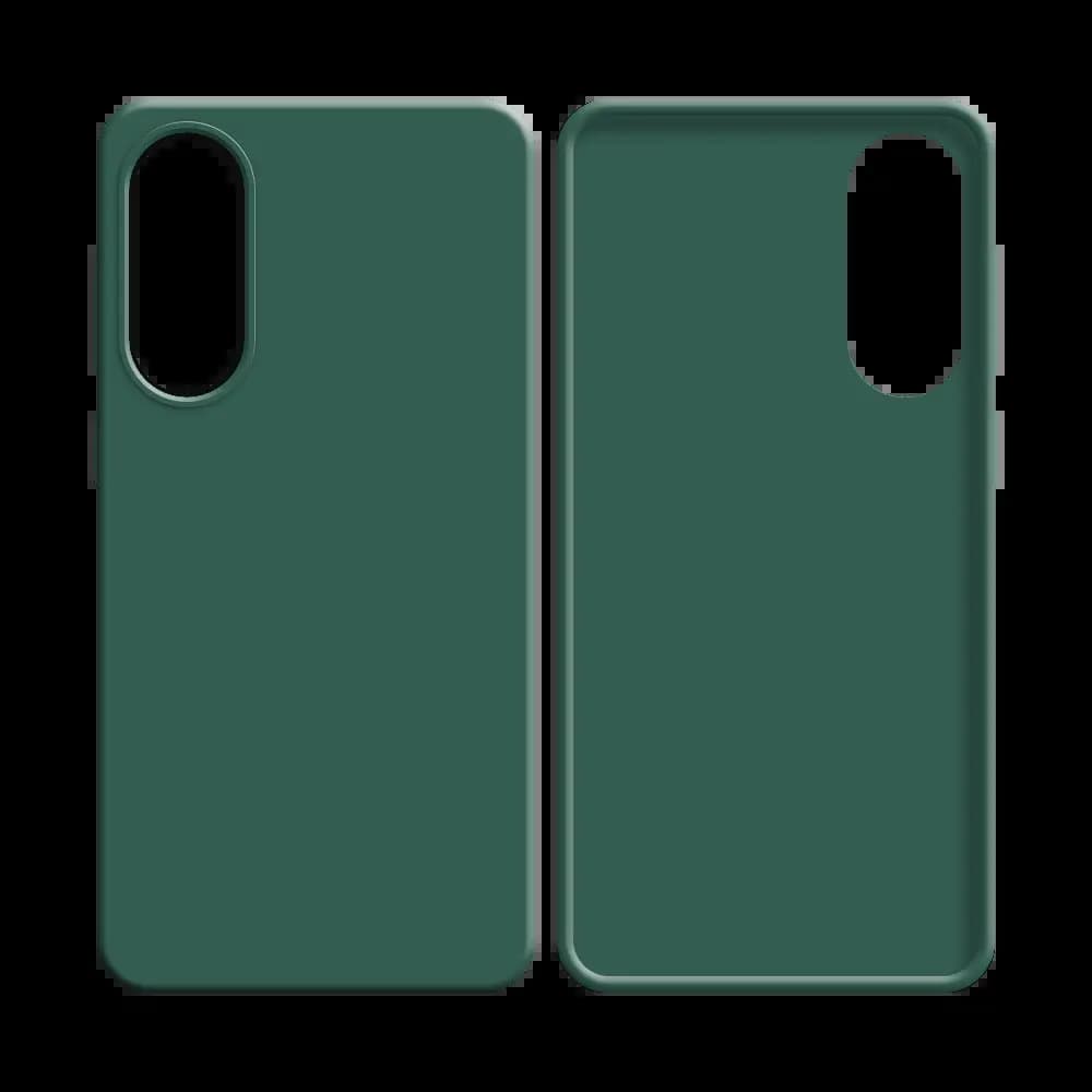 Coque silicone Samsung Galaxy S25 Edge - Vert Foncé