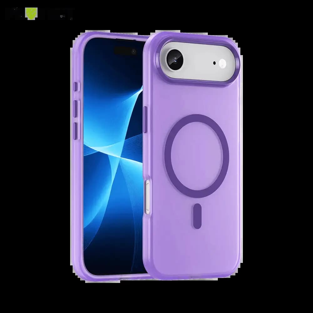 Coque MagSafe bi-matière iPhone Air - PROTECT MF-006 Violet Foncé