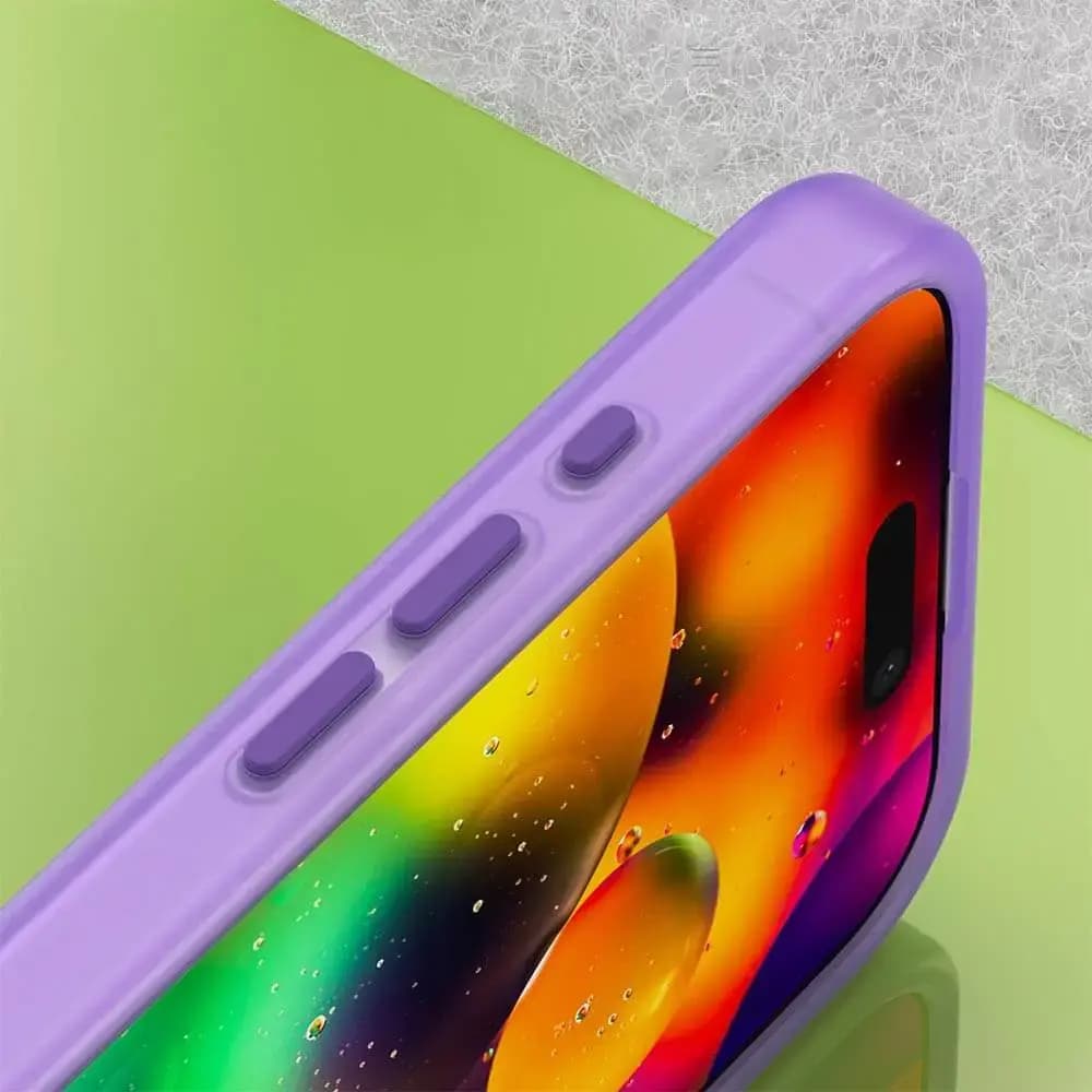 Coque MagSafe bi-matière iPhone 17 - PROTECT MF-006 Violet Foncé