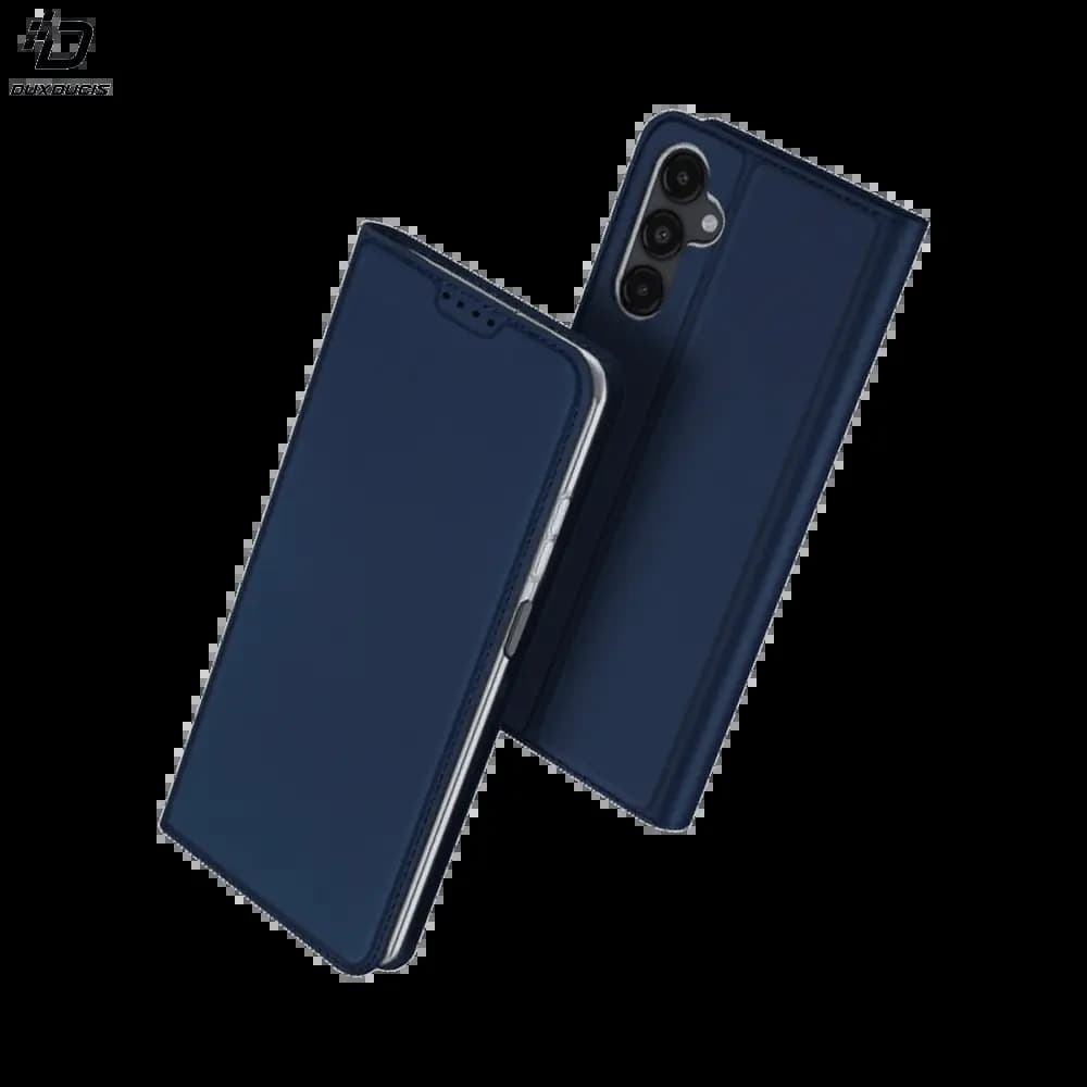 Housse folio Samsung Galaxy A15 5G porte-carte - Dux Ducis Skin Pro Bleu