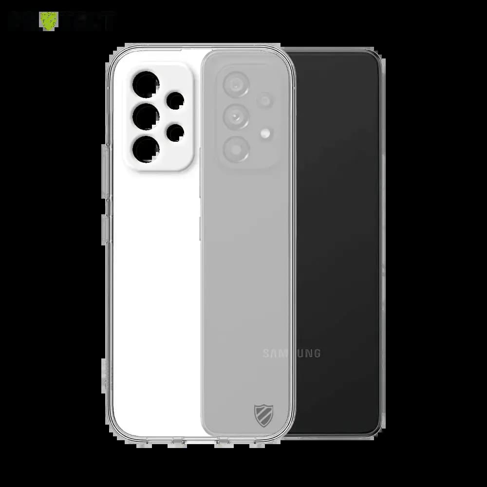 Coque Silicone PROTECT pour Samsung Galaxy A53 5G Transparent